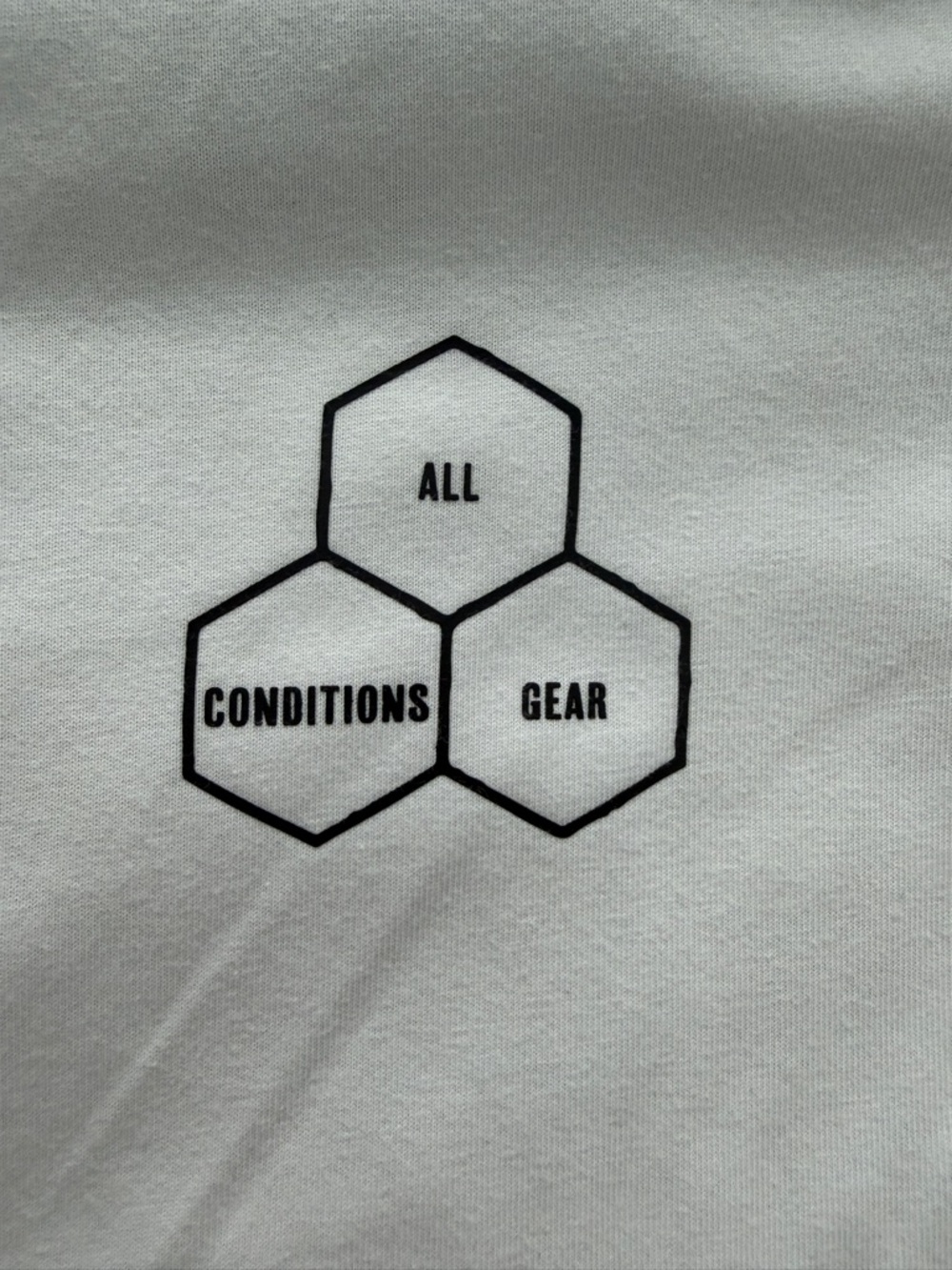 Nike ACG White Short-Sleeve Tee with Black Graphics - Picture 4 of 8